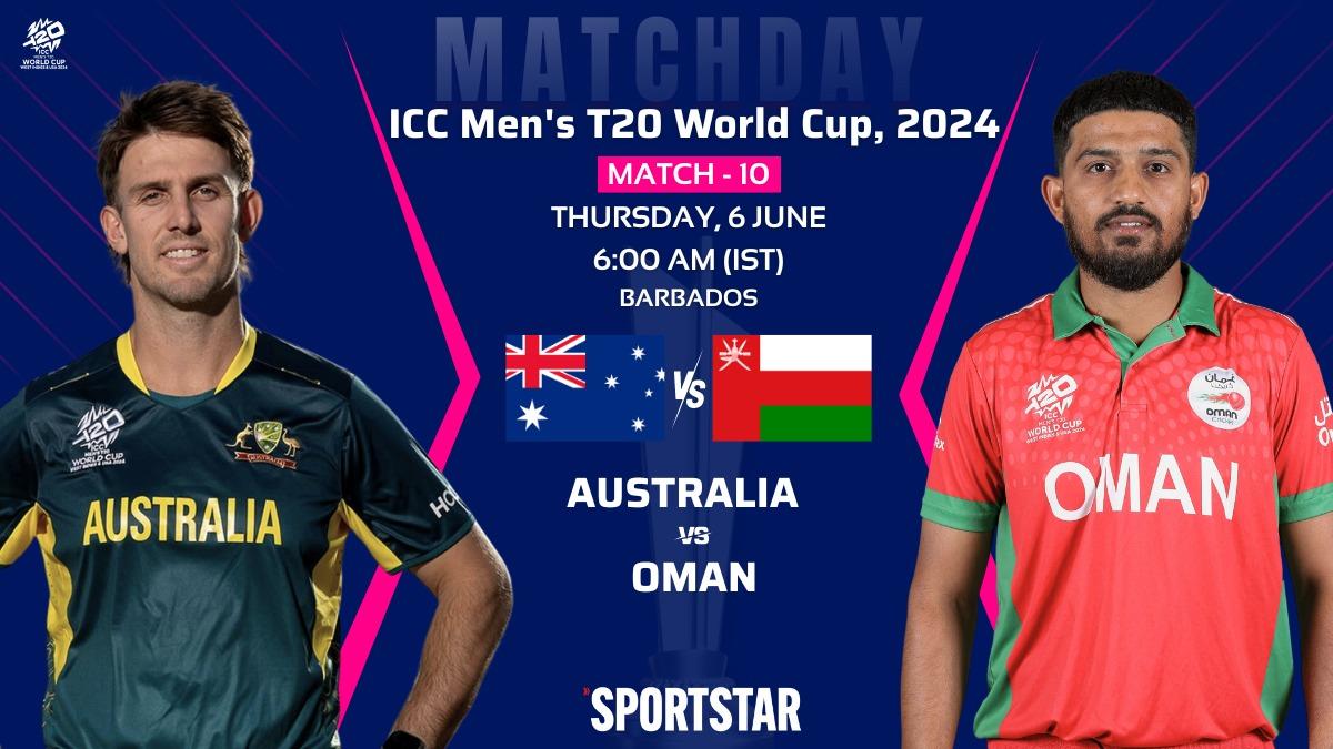 Australia vs Oman Live Score, T20 World Cup 2024: Marsh, Maxwell depart in quick succession; AUS 60/3 vs OMA